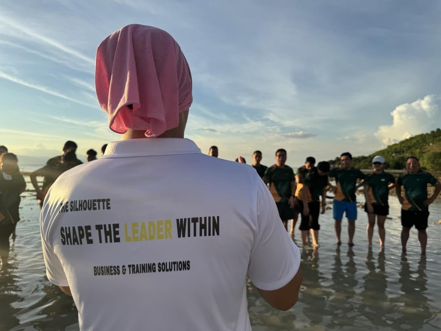 A team-building program facilitated by The Silhouette