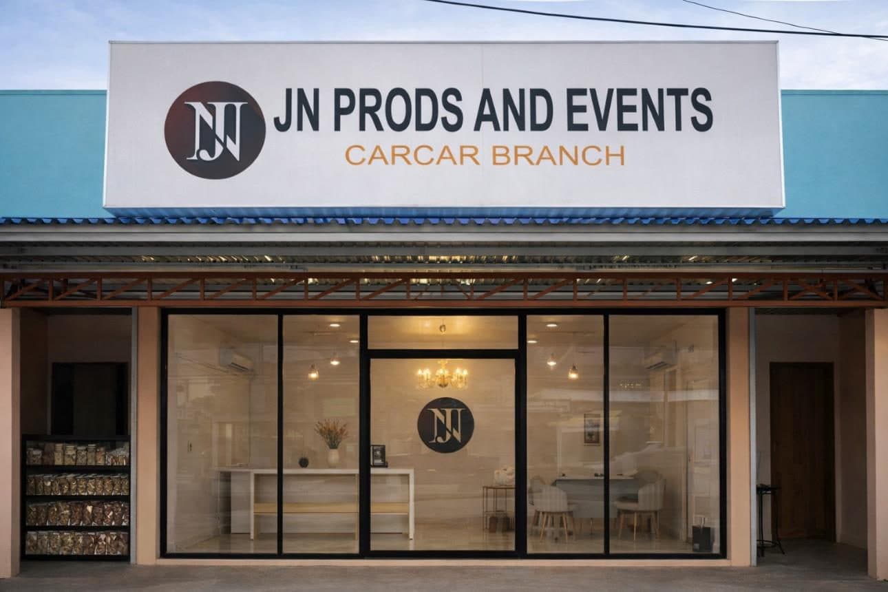 The JN Prods and Events Carcar branch storefront